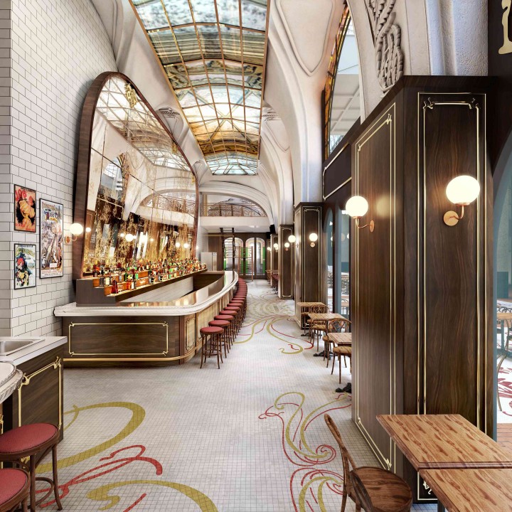 Bringing La Grande Boucheire Restaurant to Life – A Hotel 3D Rendering Project